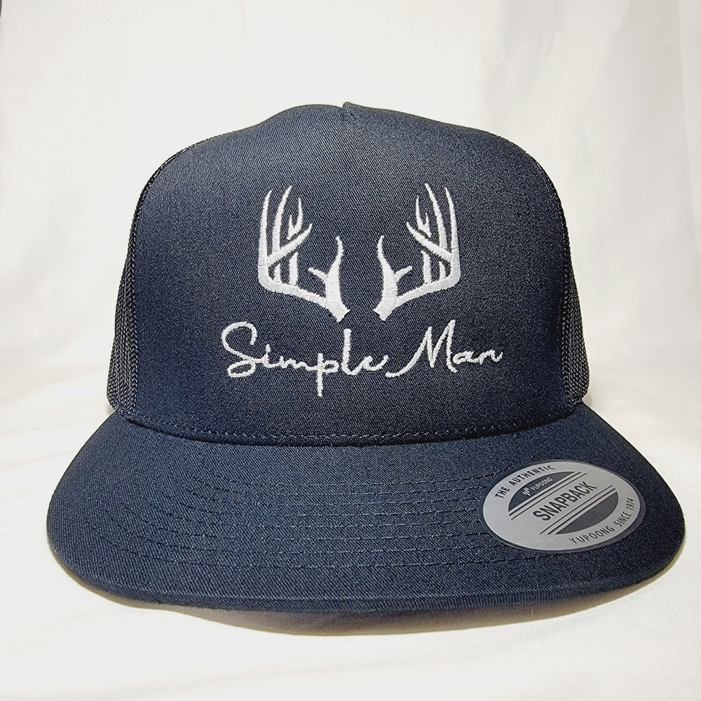 Simple Man Hunter Direct Embroidered Mesh Adjustable …